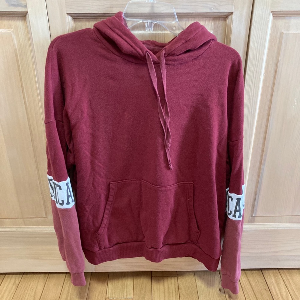 Oversized American Eagle hoodie sweatshirt sz L